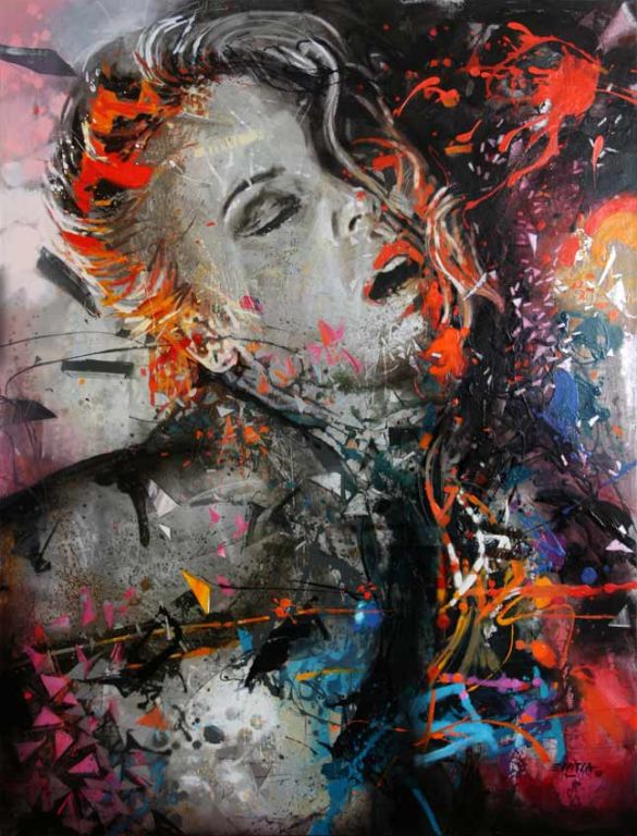 585x768 Ecstasy Rafael Espitia - Ecstasy Painting