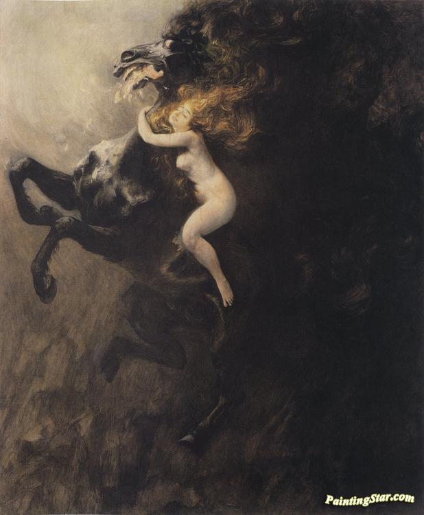 618x750 Ecstasy Artwork By Wladyslaw Podkowinski Oil Painting Amp Art Prints - Ecstasy Painting