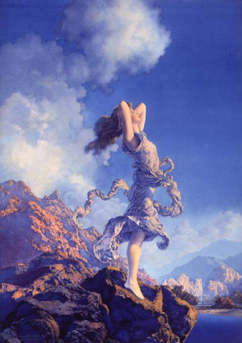 350x497 Ecstasy By Parrish - Ecstasy Painting