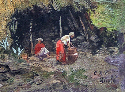 408x303 Ecuadorian Painting Graphic Arts - Ecuadorian Painting