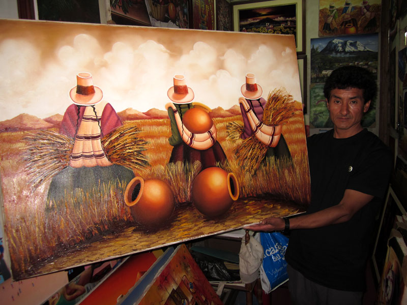 Ecuadorian Painting at PaintingValley.com | Explore collection of ...