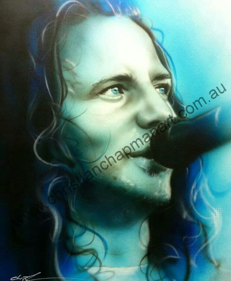 765x930 I Love This Painting Everything Eddie Vedder And Pearl Jam - Eddie Vedder Painting