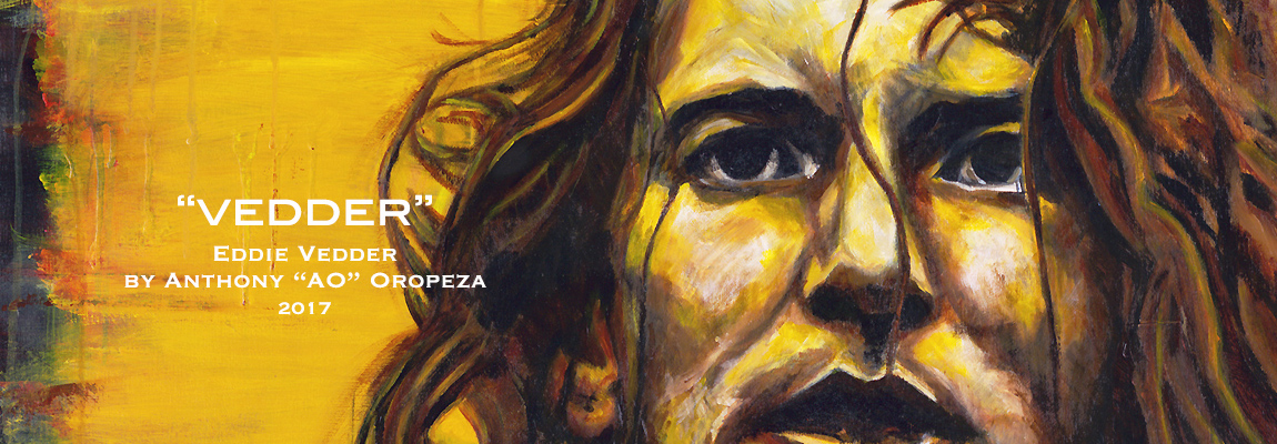1150x400 Eddie Vedder - Eddie Vedder Painting