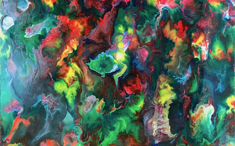 770x479 Saatchi Art Eden Painting By Erich Chrobot - Eden Painting