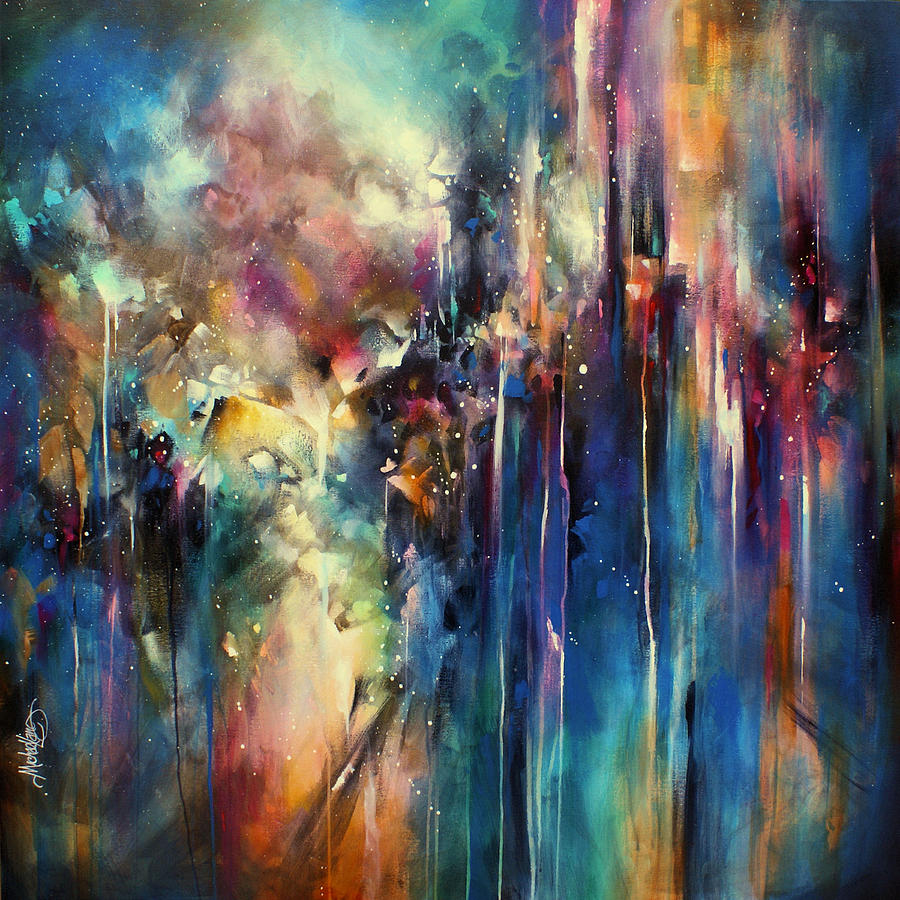 900x900 Edge Of Eden' Painting By Michael Lang - Eden Painting