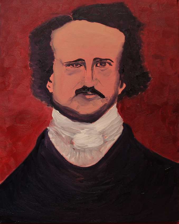 678x848 Edgar Allan Poe - Edgar Allan Poe Painting