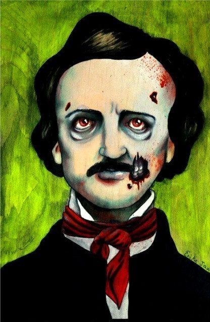 416x639 Edgar Allan Poe A Small Press Life Page 3 - Edgar Allan Poe Painting Story