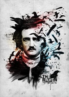 236x333 Edgar Allan Poe Is Born Jan 19, 1809 The Thinking Caps - Edgar Allan Poe Painting Story