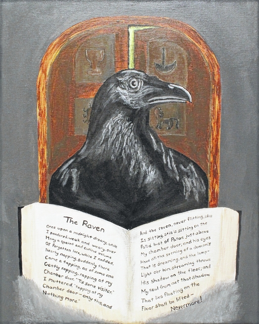 513x640 Mt. Airy News City Native Making A Splash - Edgar Allan Poe Painting Story