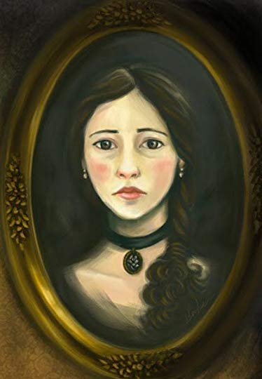 374x540 The Black Cat And Other Stories The Oval Portrait Edgar Allan Poe - Edgar Allan Poe Painting Story