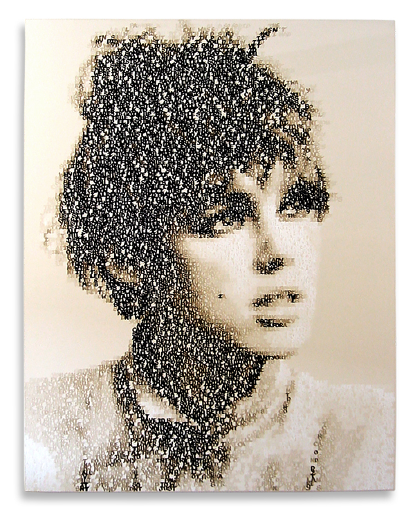 600x747 Edie Sedgwick By Mike Edwards Art - Edie Sedgwick Painting