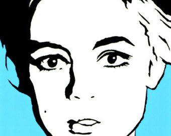 340x270 Edie Sedgwick Etsy - Edie Sedgwick Painting