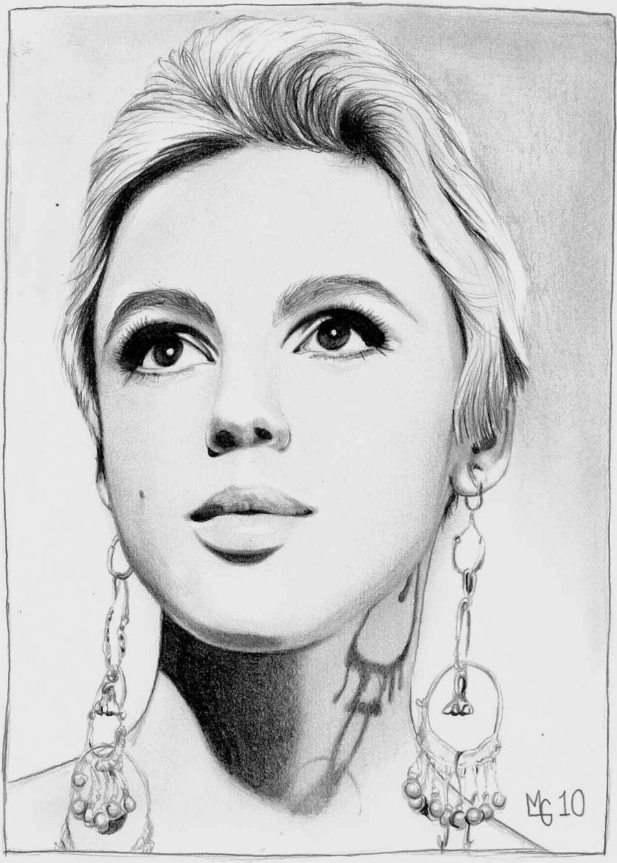 900x1259 Edie Sedgwick Again. By Mgh2o - Edie Sedgwick Painting