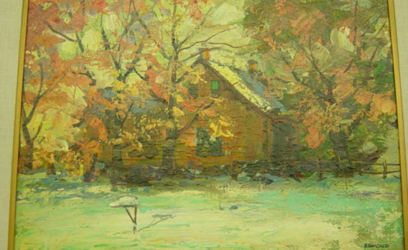 800x491 Paintings In Woods Painting For Home - Edmond Woods Painting