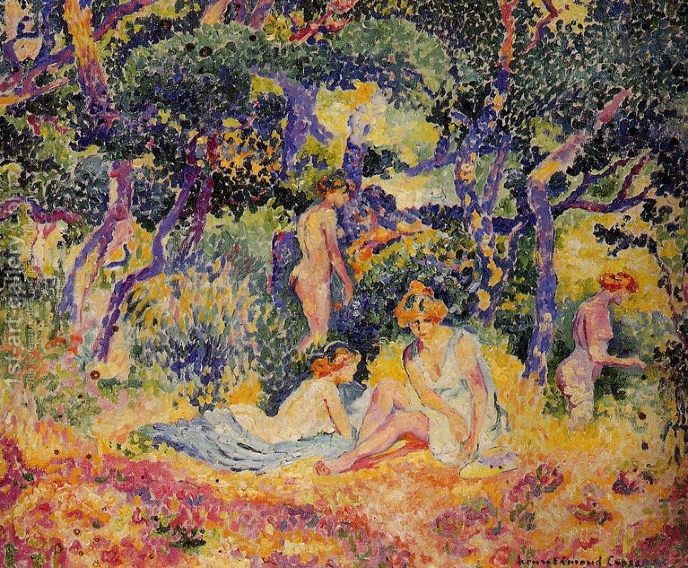 1000x825 The Woods Henri Edmond Cross Reproduction 1st Art Gallery - Edmond Woods Painting