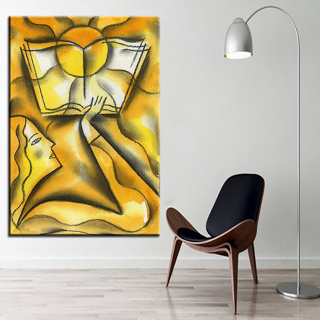 640x640 Large Size Printing Oil Painting Education Wall Painting Home - Education Painting