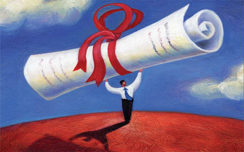 800x500 The Value Of A Supply Chain Executive Education - Education Painting