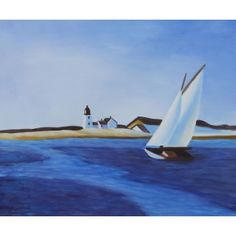 236x236 Edward Hopper Releases2011 - Edward Hopper Sailboat Painting