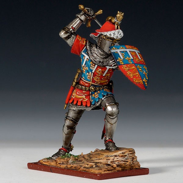 600x600 Black Prince Wsword, Wearing Ceremonial Helmet Aeroart - Edward The Black Prince Painting