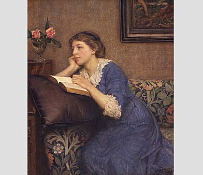 420x362 Elena Fortescue Brickdale The Last Pre Raphaelite - Edwardian Painting