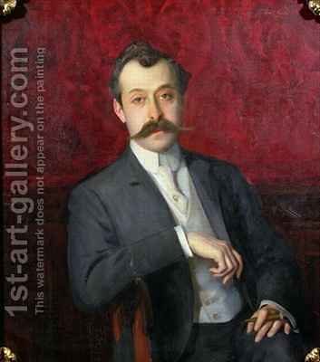 353x400 Edwardian Gentleman Emil Fuchs Reproduction 1st Art Gallery - Edwardian Painting