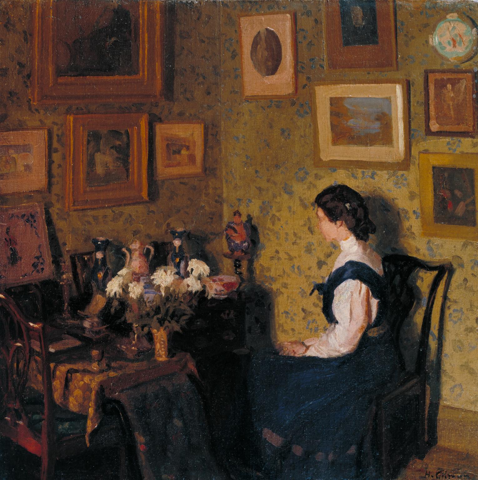 1529x1536 Edwardian Interior', Harold Gilman, C.1907 Tate - Edwardian Painting