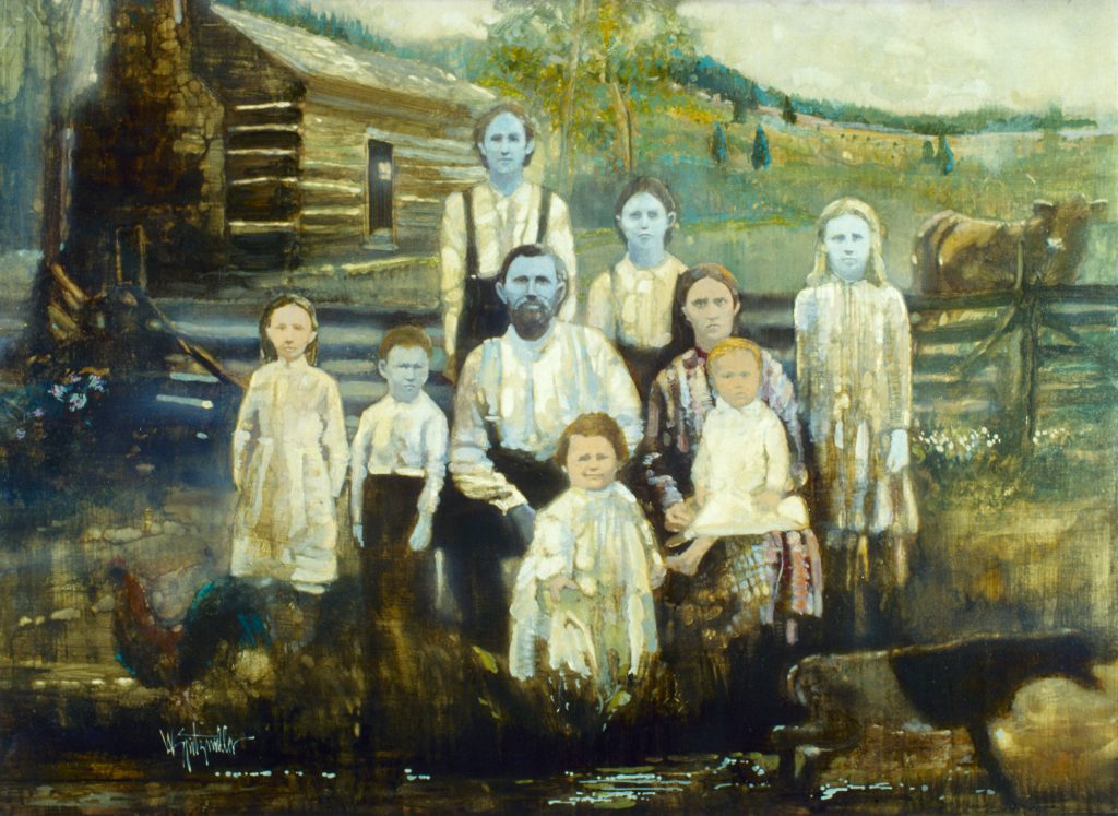 1024x747 Finding The Famous Painting Of The Blue People Of Kentucky Dna - Eerie Painting