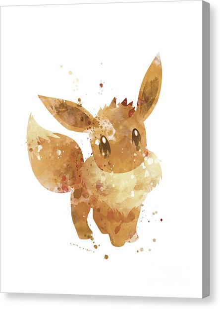 444x622 Eevee Canvas Prints Fine Art America - Eevee Painting