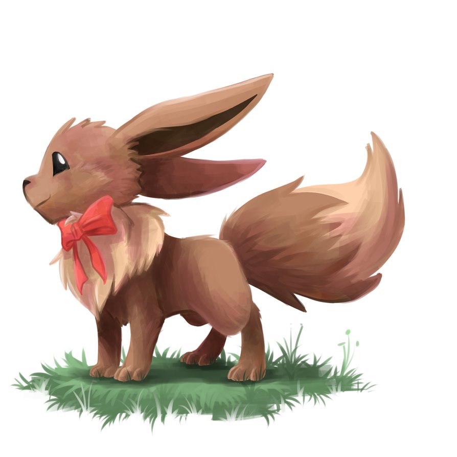 894x894 Eevee Painting By Yassui - Eevee Painting