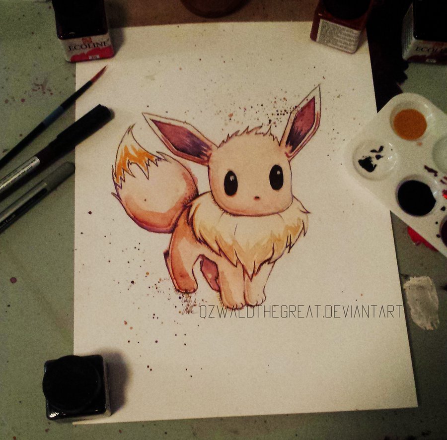 900x887 Eevee - Eevee Painting