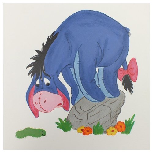 500x500 Wall Decor - Eeyore Painting