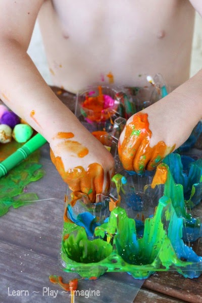 400x600 Painting An Egg Carton ~ Learn Play Imagine - Egg Carton Painting