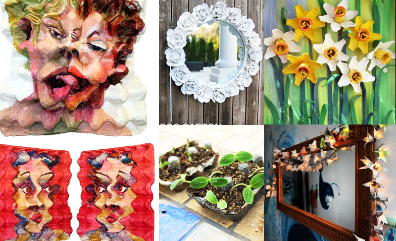 800x486 15 Adorable Egg Carton Craft Ideas Googedzz - Egg Carton Painting