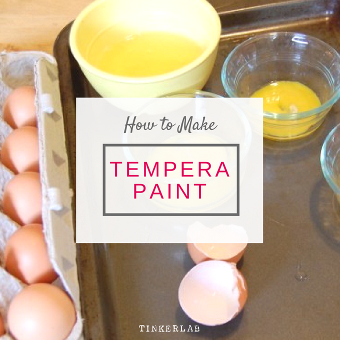 680x680 Make Your Own Egg Tempera Paint Tinkerlab - Egg Yolk Painting