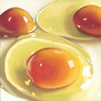 420x420 Yolk Landscape Pastel Sold Pastels, Paintings And Pastel Art - Egg Yolk Painting