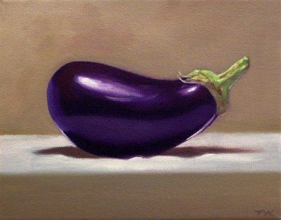 400x314 Eggplant Painting - Eggplant Painting