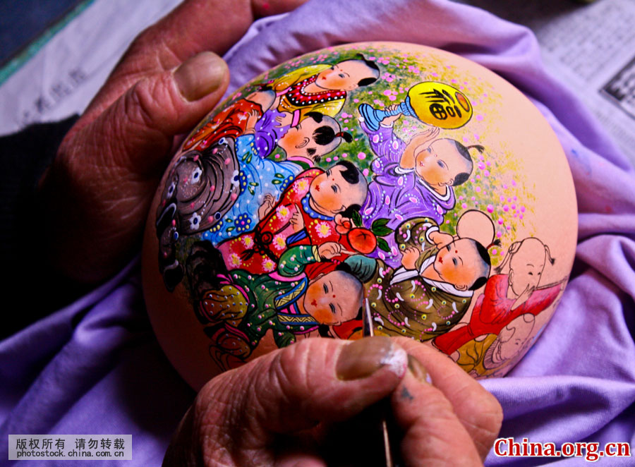 900x662 Tang Ga Art Used In Eggshell Painting - Eggshell Painting