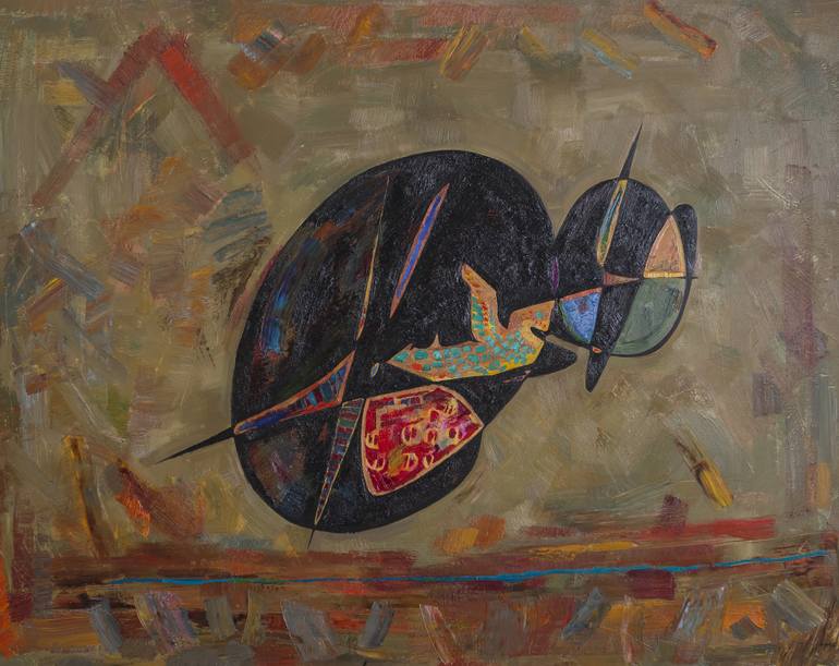 770x611 Saatchi Art Egyptian Cat Painting By Gheorghe Virtosu - Egyptian Cat Painting