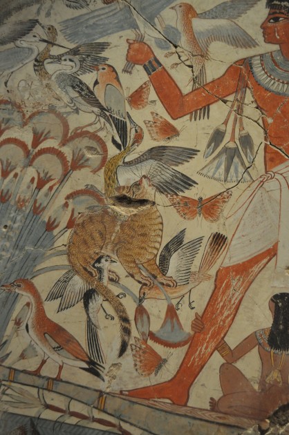 418x630 Cats In Ancient Egyptian Art Alberti's Window - Egyptian Cat Painting