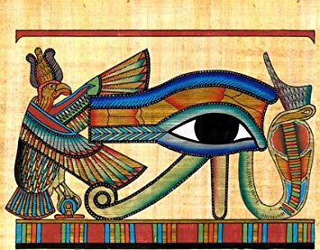 355x277 Egyptian Hand Made Papyrus Painting - Egyptian Oil Painting