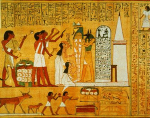 300x237 Ancient Egyptian Painting Facts For Kids - Egyptian Painting