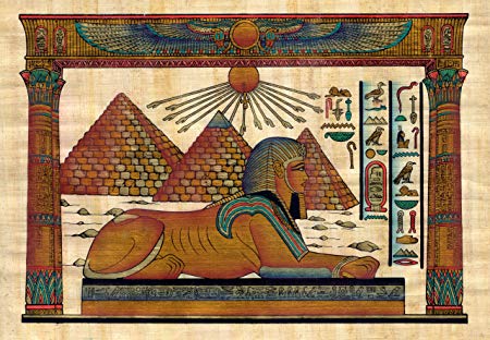 450x312 Egyptian Papyrus Painting - Egyptian Papyrus Painting
