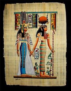 Egyptian Papyrus Painting at PaintingValley.com | Explore collection of ...