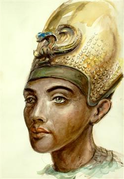 251x360 Egyptian Pharaoh By Piotr Naszarkowski - Egyptian Pharaoh Painting