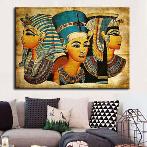 300x300 Modern Abstract Egyptian Pharaoh Canvas Art Oil Painting For Home - Egyptian Pharaoh Painting