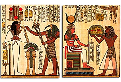 425x287 Egyptian Home Decoration Canvas Wall Art, Egypt - Egyptian Pharaoh Painting