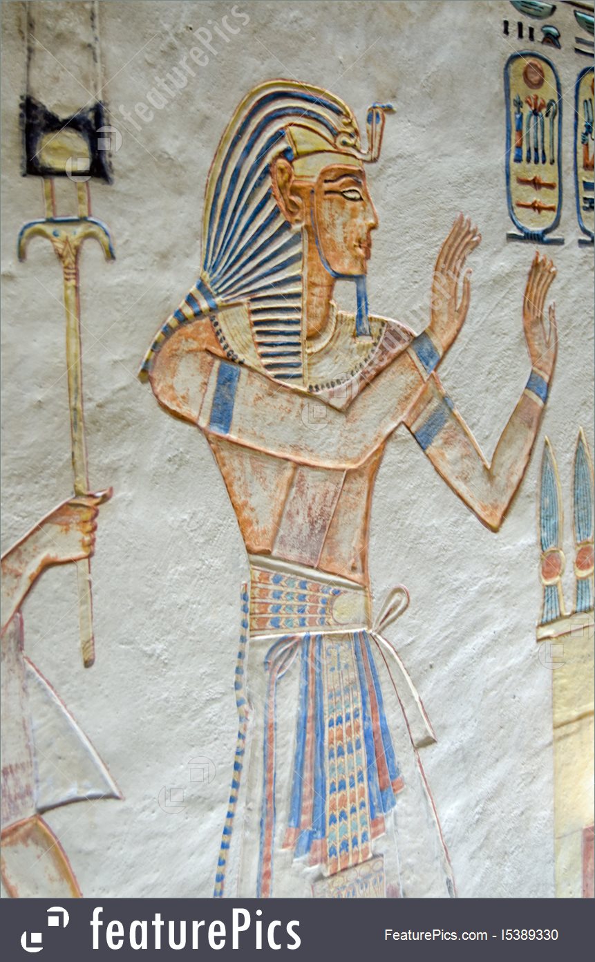 861x1392 Ancient Egyptian Pharaoh Painting Image - Egyptian Pharaoh Painting