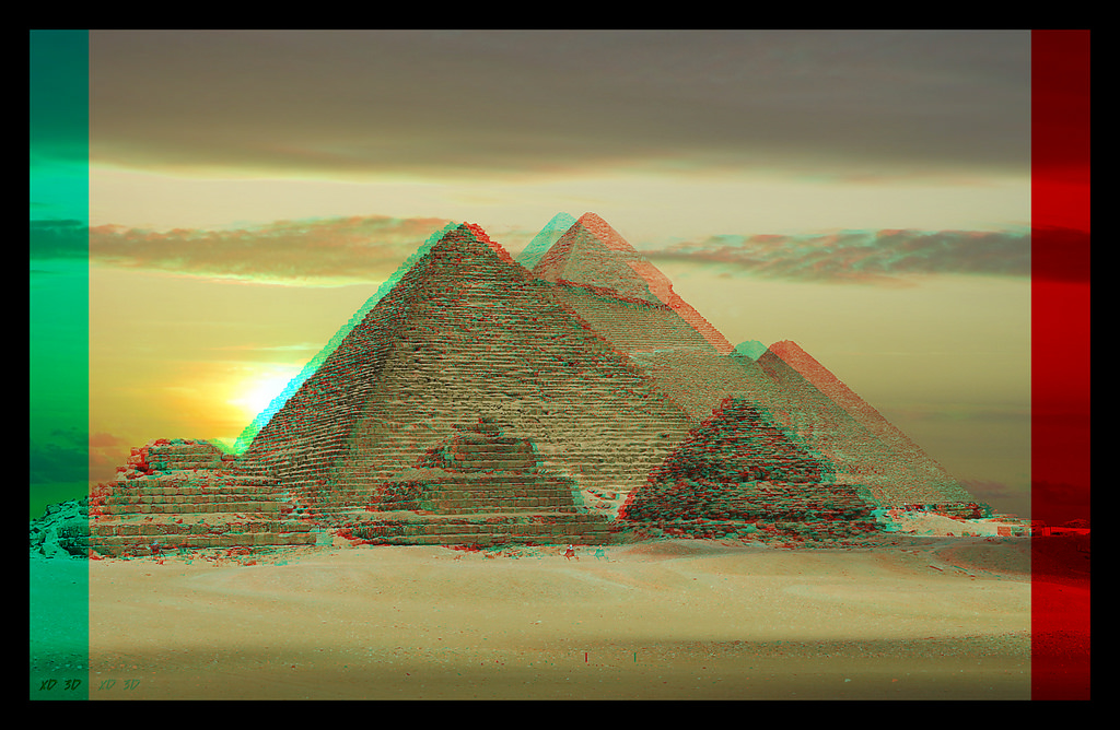 1024x668 Egyptian Pyramids - Egyptian Pyramids Painting