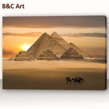 350x350 High Resolution Printing Canvas Egyptian Pyramids Painting - Egyptian Pyramids Painting
