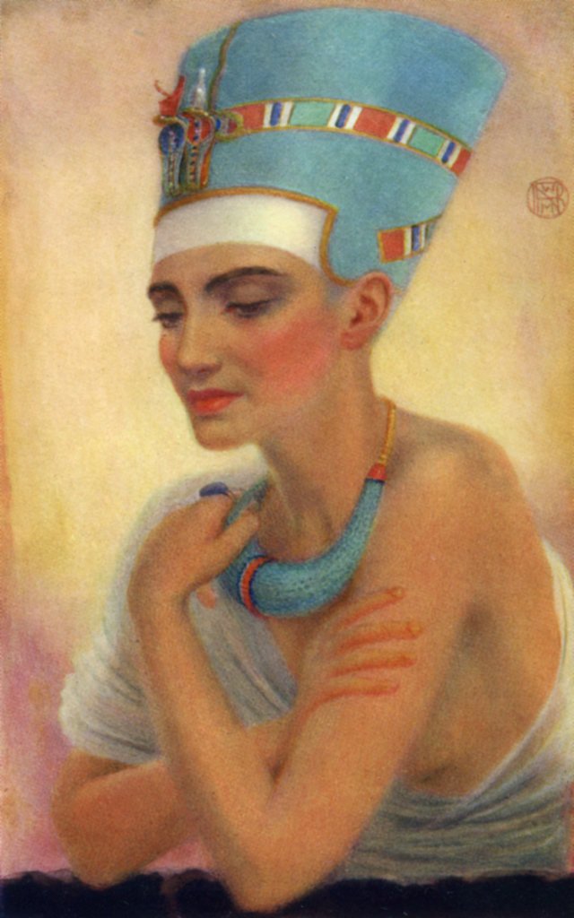 640x1024 Nefertiti, Ancient Egyptian Queen Of The 18th Dynasty Posters - Egyptian Queen Painting